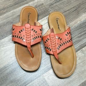 Bare Traps Leather Size 9 Sandals